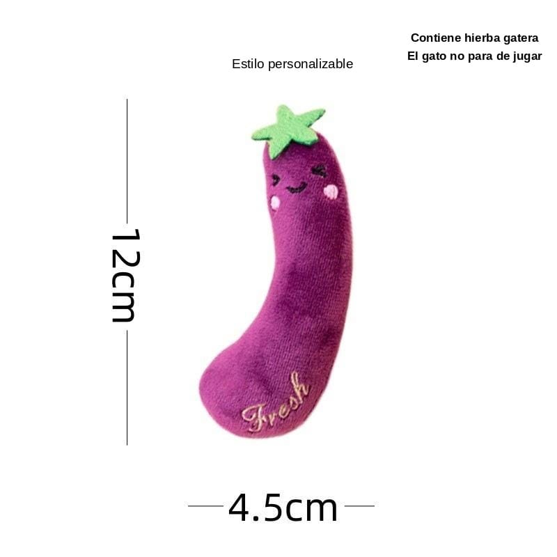 Set de 5 Juguetes para Gatos con Hierba Gatera (Catnip) | Peluches Interactivos